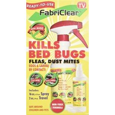 FabriClear Bed Bug Spray w/ Bonus Travel Spray   